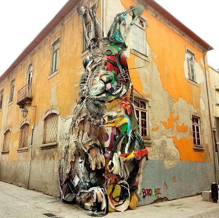 Street Art Tour Lisbon Bunny Street Art Lisbon